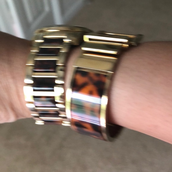 Micheal Kors watch /cuff bracelet - Picture 2 of 4